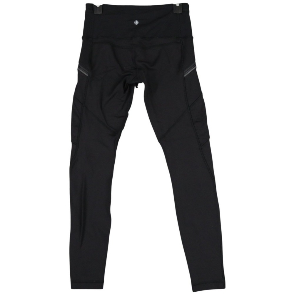Lululemon Toasty Tech Tight II Womens 6 High Rise Zipper Pockets Winter Running